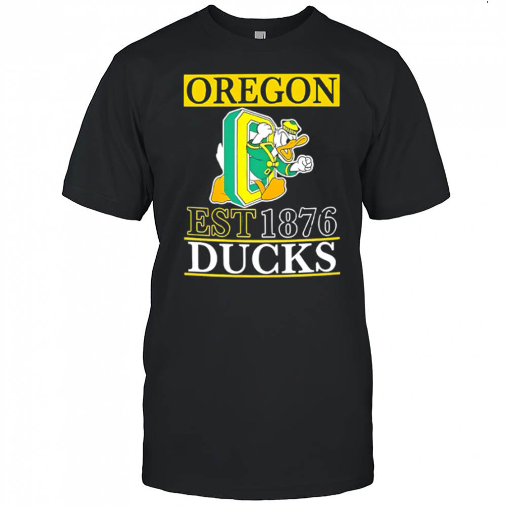 Oregon Ducks est 1876 shirt