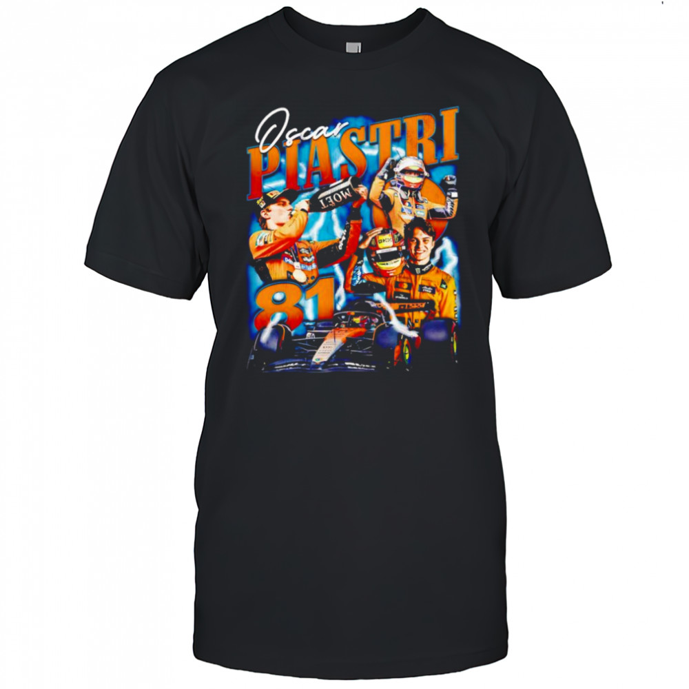 Oscar Piastri retro shirt