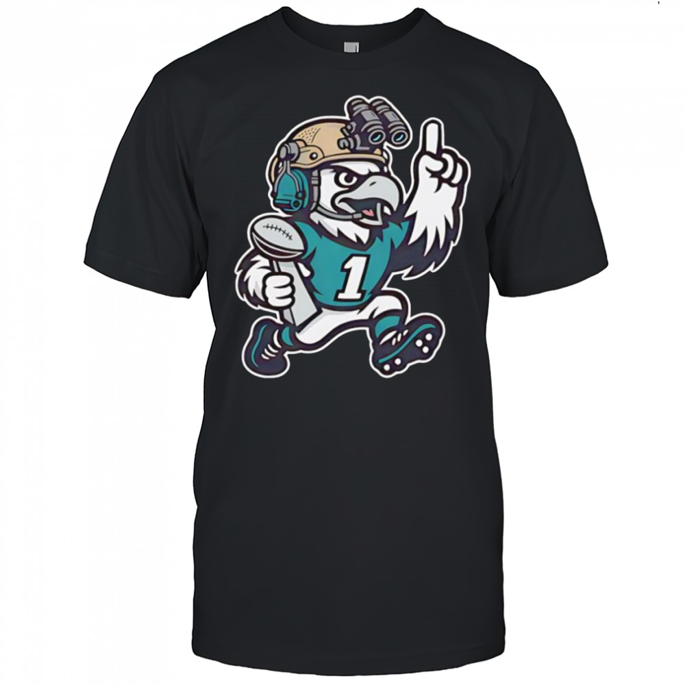 OTX Eagles football mascot shirt