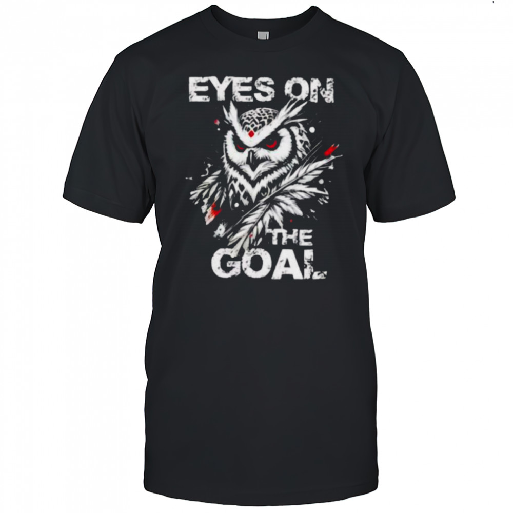 Owl eyes on the Goat shirt