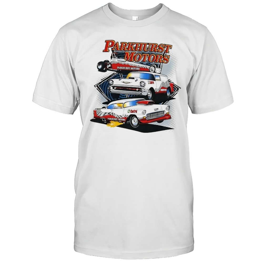 Parkhurst Motors Cadillac Castrol Car shirt