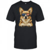 Patriotic Corgi Dog USA Flag 4th Of July shirt