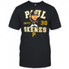 Paul Skenes #30 Pittsburgh Pirates Baseball player caricature shirt