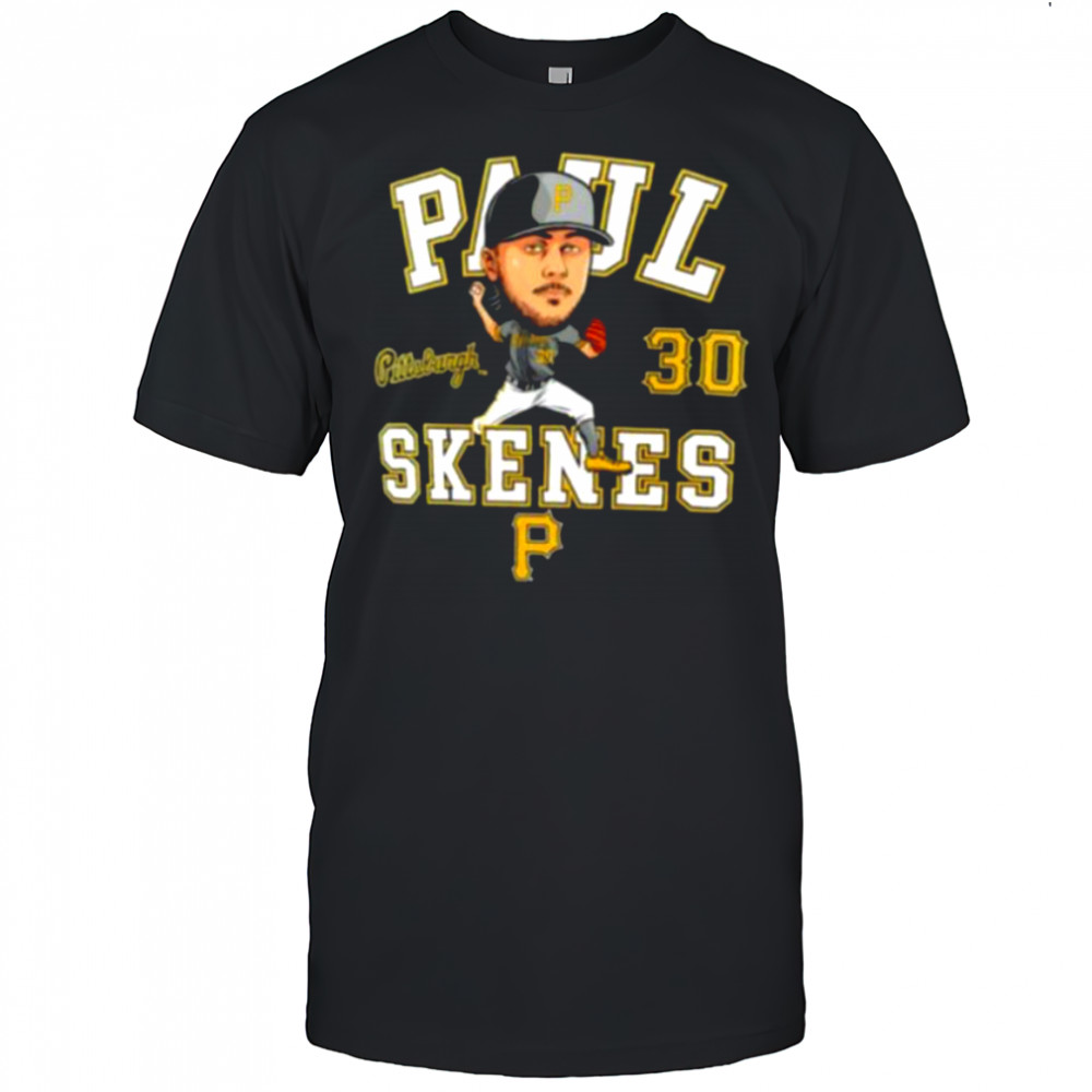 Paul Skenes #30 Pittsburgh Pirates Baseball player caricature shirt