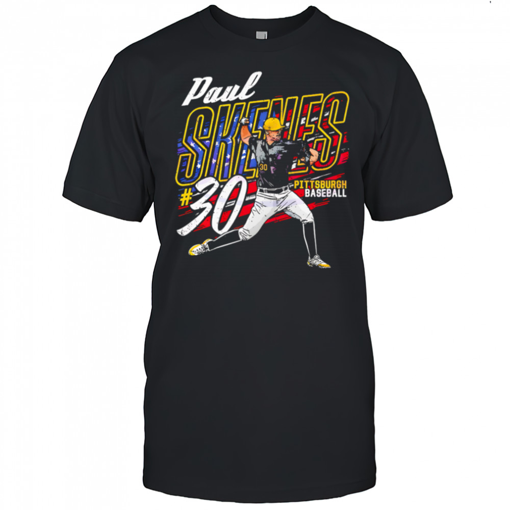 Paul Skenes Pittsburgh Baseball Usa Flag Patriotic shirt