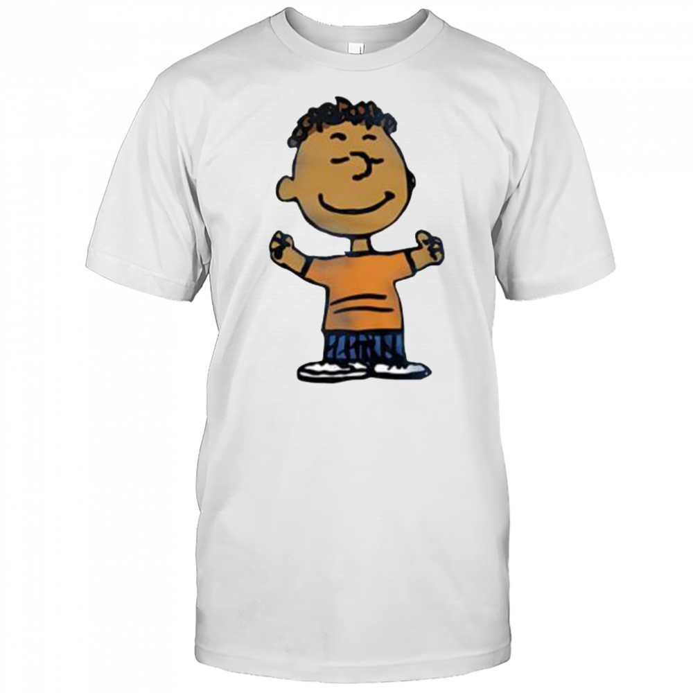 Peanuts Franklin Character cartoon cute shirt