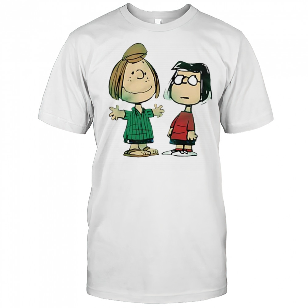 Peanuts Peppermint Patty And Marcie Character cartoon cute shirt