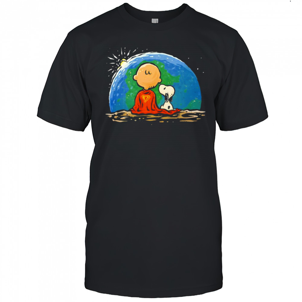 Peanuts Super Earthrise shirt