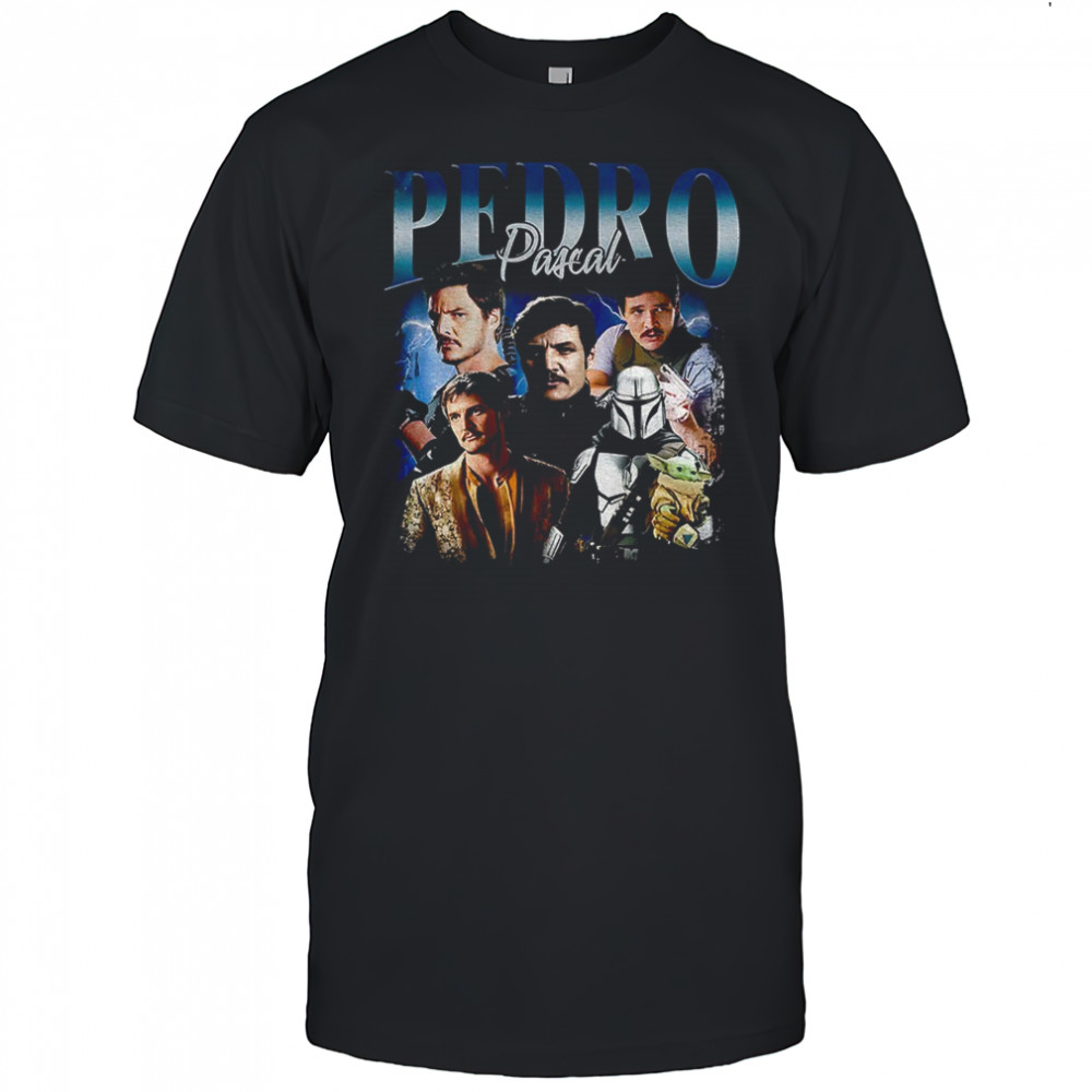 Pedro Pascal Mandalorian Fantastic Four graphic vintage shirt