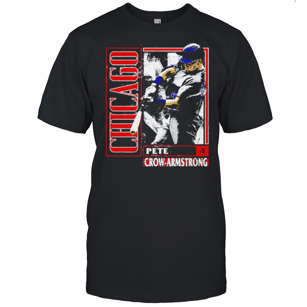 Pete Crow-Armstrong Chicago Cubs Card Style vintage shirt