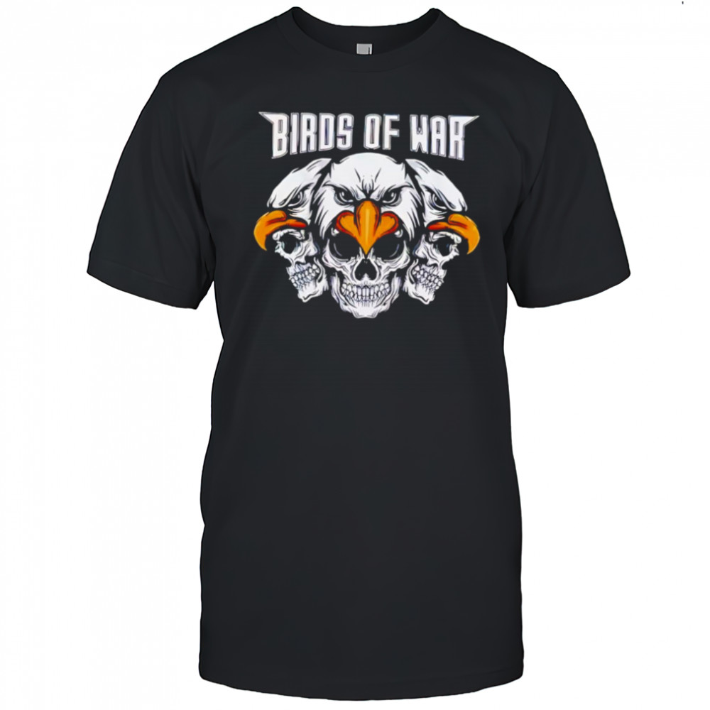 Philadelphia Eagles Birds Of War Skull shirt