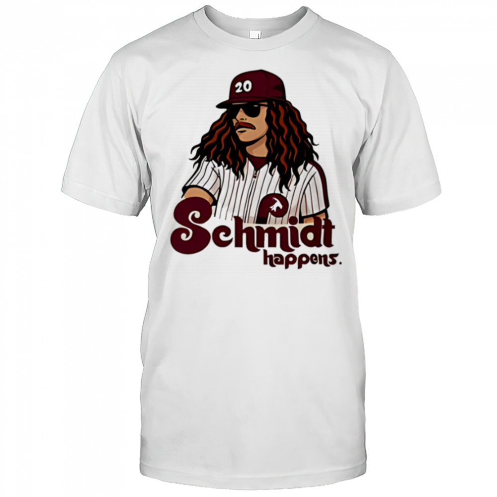 Philadelphia Phillies Mike Schmidt happens shirt