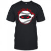 Pitching Ninja fire baseball shirt