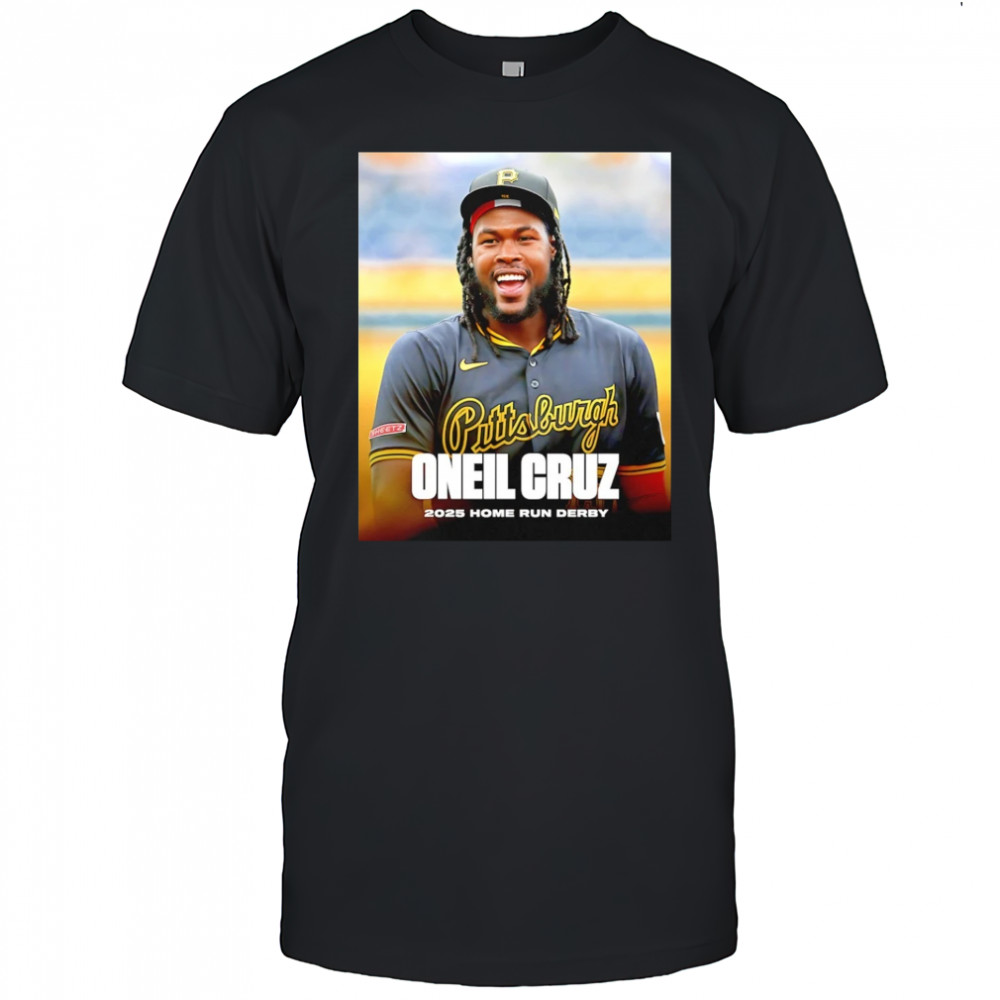 Pittsburgh Pirates Oneil Cruz 2025 Home Run Derby Shirt