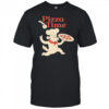 Pizza Time dog chef bringing the pizza shirt
