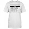 Plans Artists Death Cab For Cutie shirt