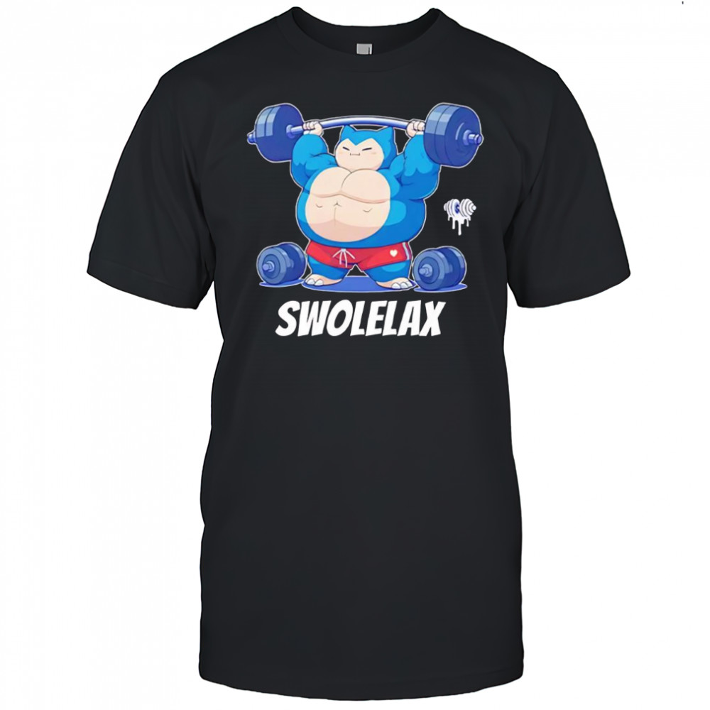 Pokemon Snorlax Swolelax Gym shirt