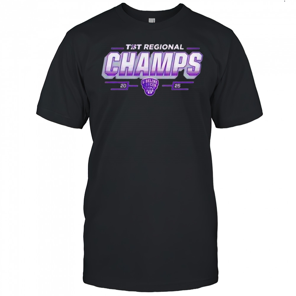 Portland first WNBA Always Top Sideline Cancer TIST Regional Champs 2025 T-Shirt
