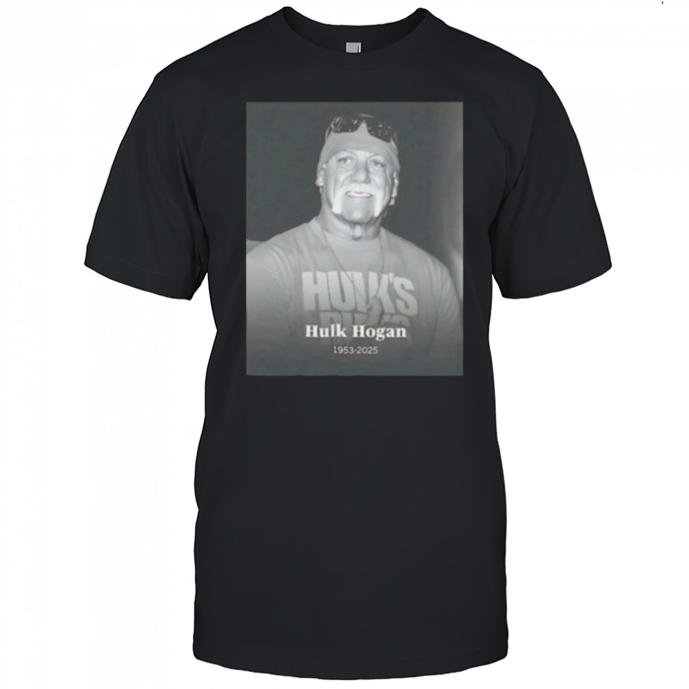 Pro wrestling Hulk Hogan 1953 2025 shirt