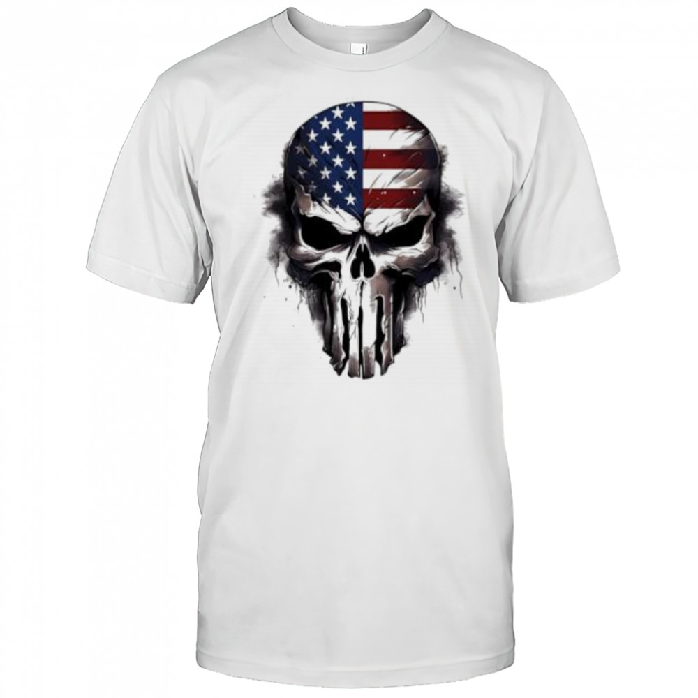 Punisher Flag Short Sleeve Performance shirt