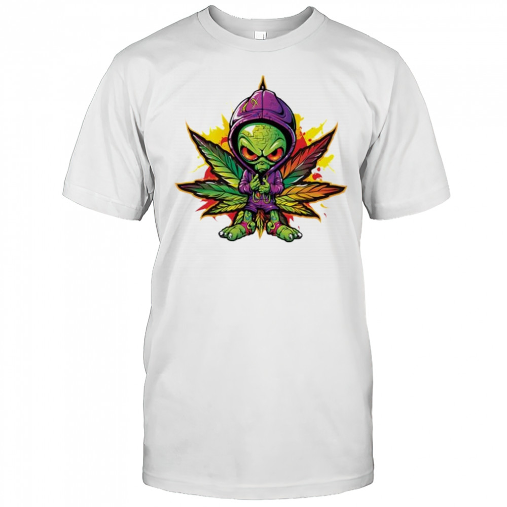 Purple Alien Haze Short Sleeve Performance shirt