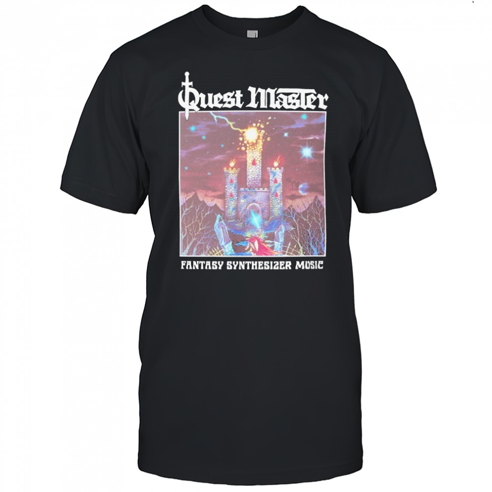 Quest Master Fantasy Synthesizer Music T-shirt