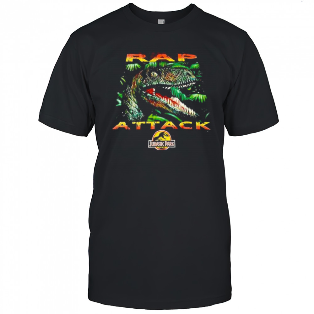 Rap Attack Jurassic Park graphic shirt