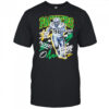 Reggie White Green Bay Packers chalked up player graphic shirt