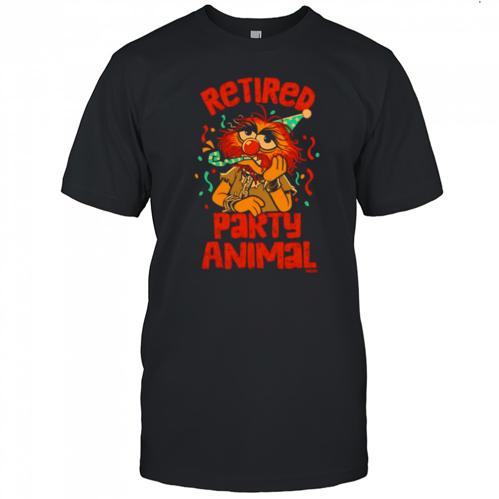 Retired party animal shirt