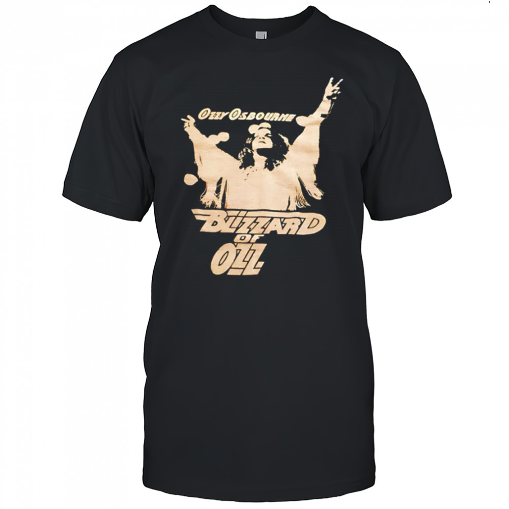 Rip Ozzy Osbourne Blizzard of Ozz shirt