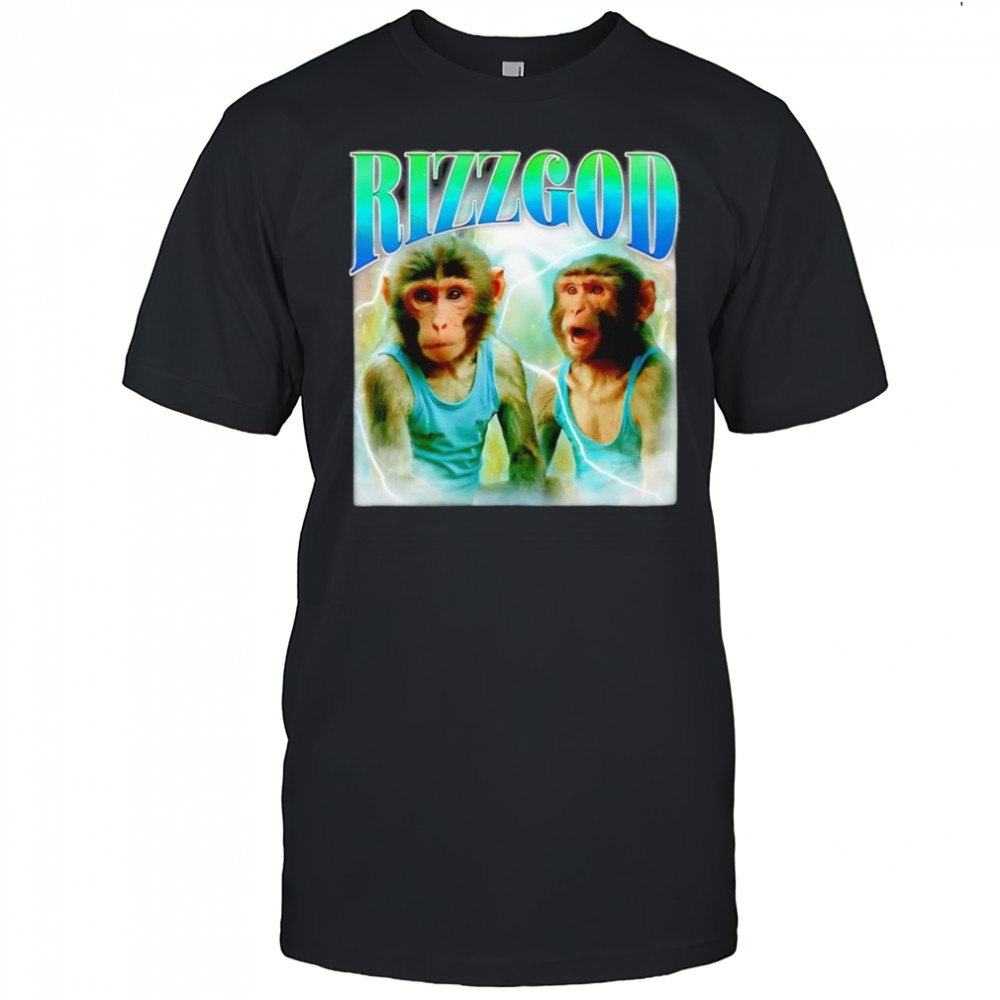 Rizzgod monkey bootleg shirt