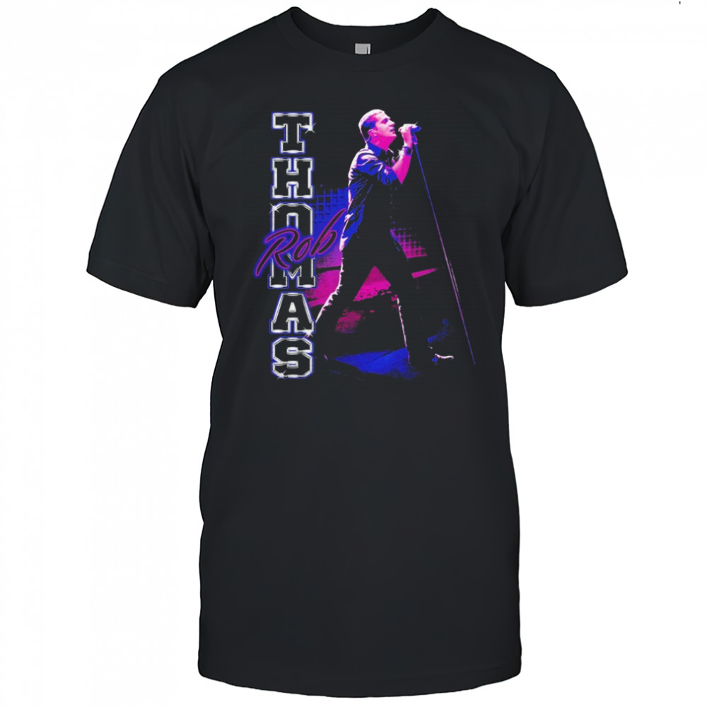 Rob Thomas Stage Glow Photo T-shirt