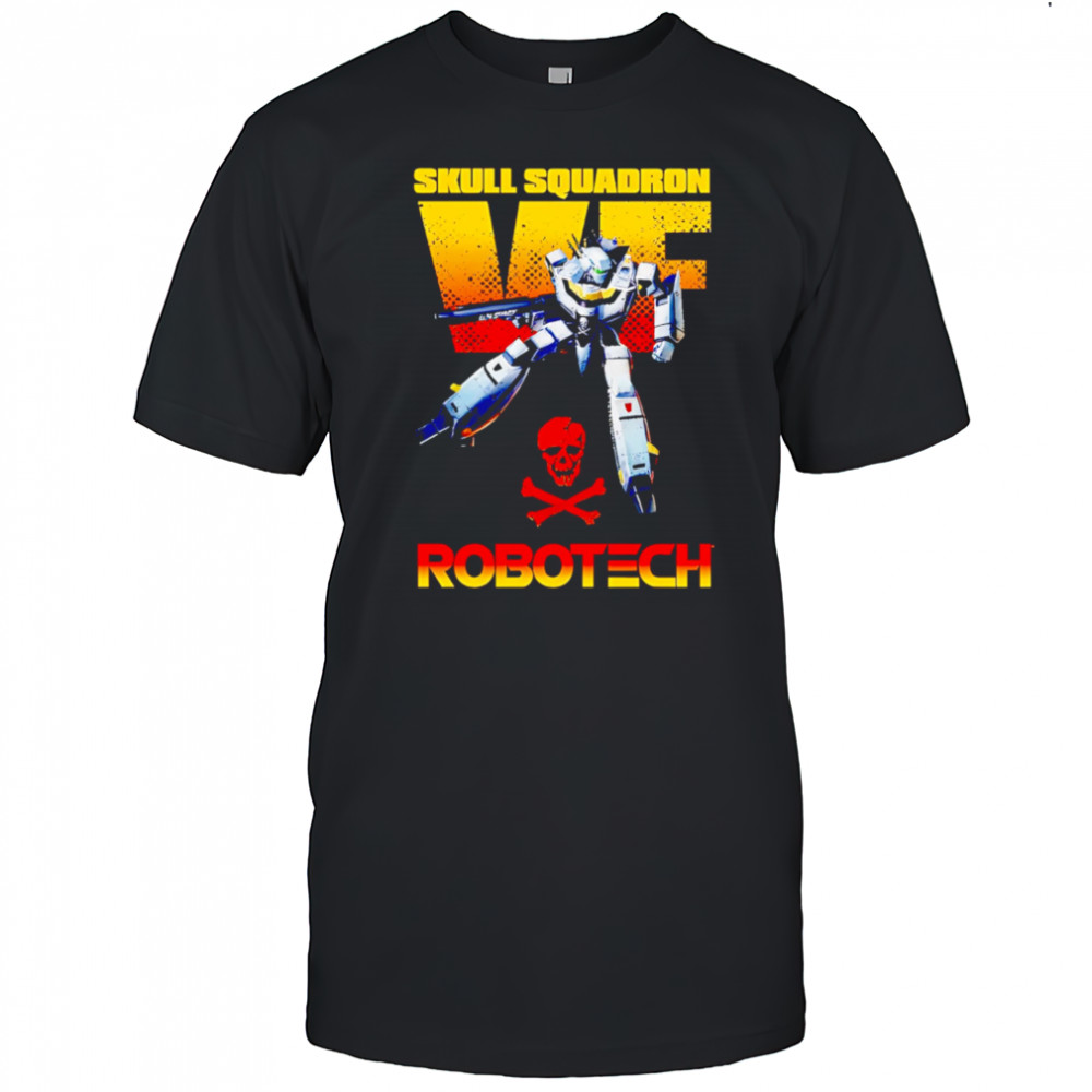 Robotech 40th Anniversary Skull Squadron shirt