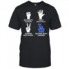 Rock beats scissor paper beats rock nothign beats Los Angeles Dodgers shirt