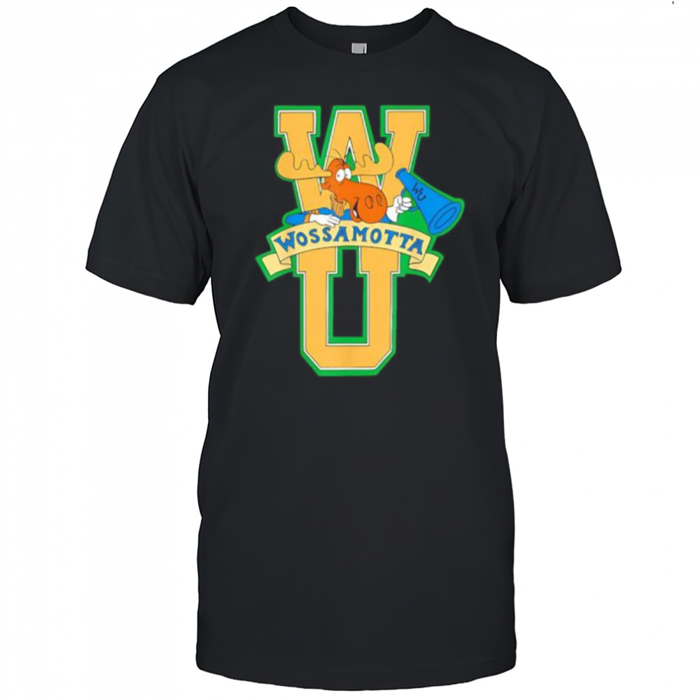 Rocky And Bullwinkle Wossamotta U Graphic shirt