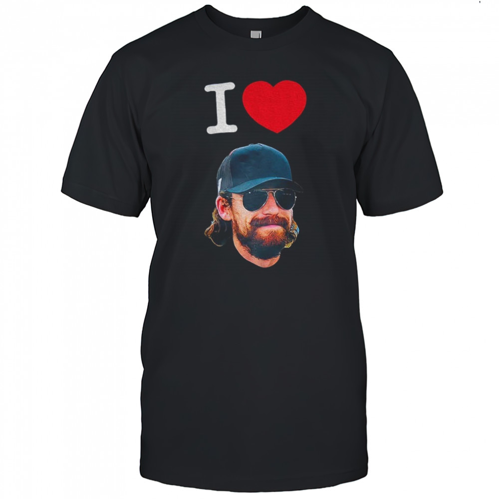 Ryan Blaney beard I love Blaney Canadians MLB shirt