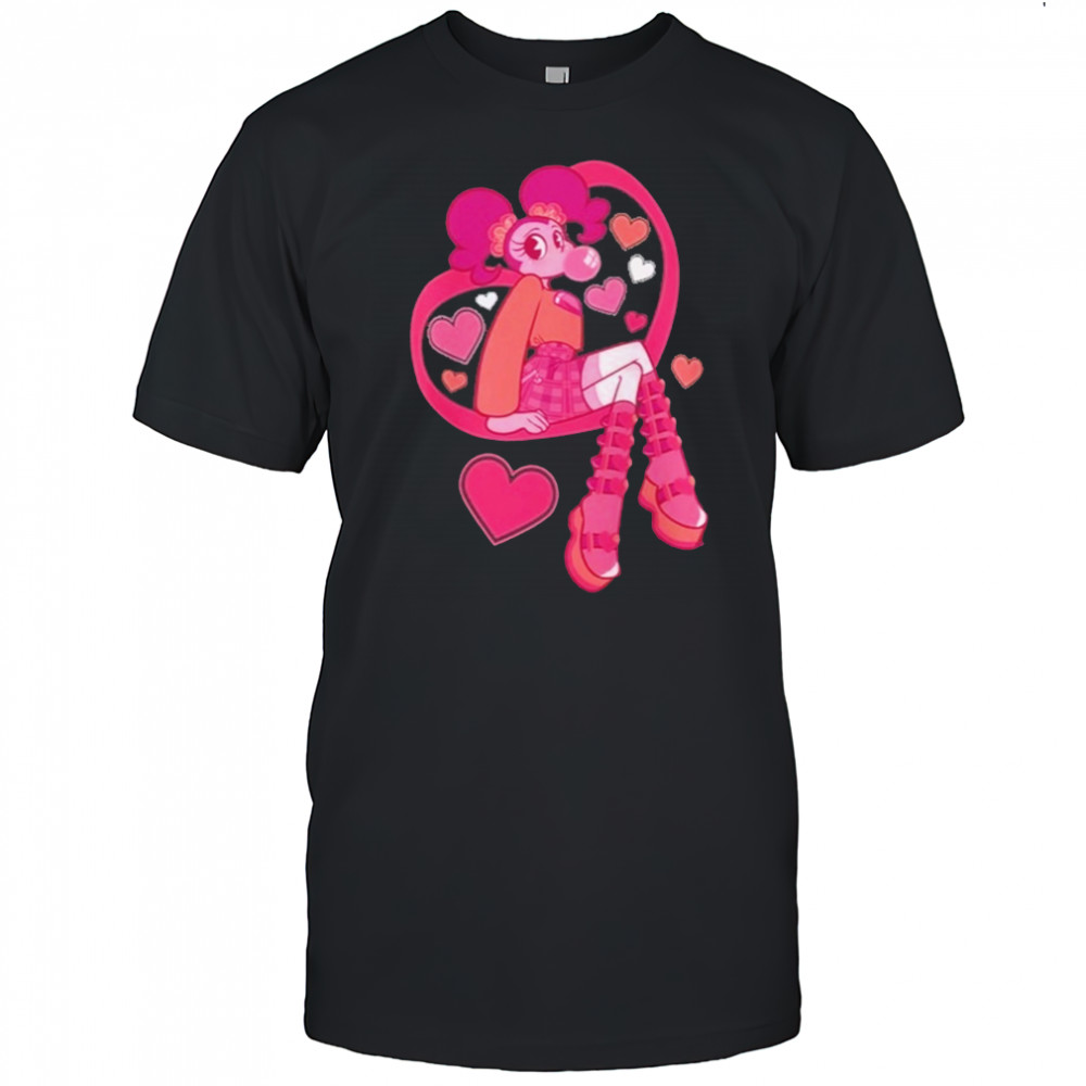 Sai Scribbles Lovecore Spinel Racerback T-Shirt