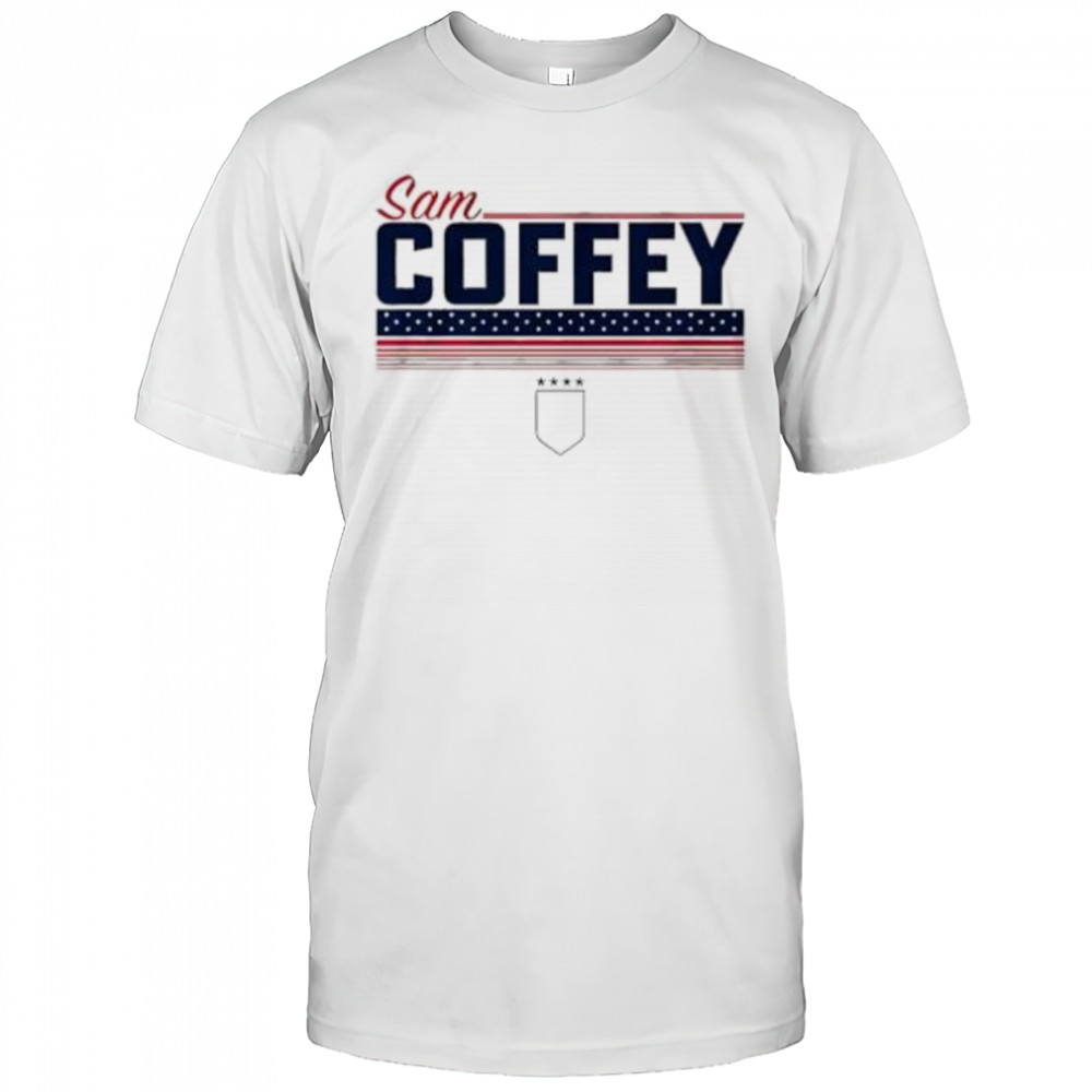 Sam Coffey Stripe USWNTPA shirt