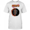 San francisco giants mlb collab naruto and sasuke 2025 baseball shirt