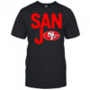 San Jo San Francisco 49ers logo shirt