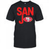 San Jo San Francisco 49ers logo shirt