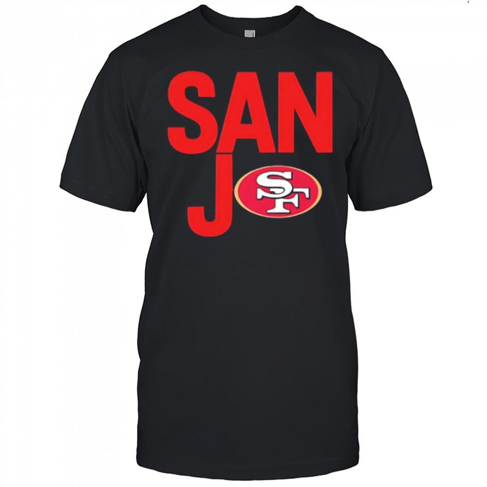 San Jo San Francisco 49ers logo shirt
