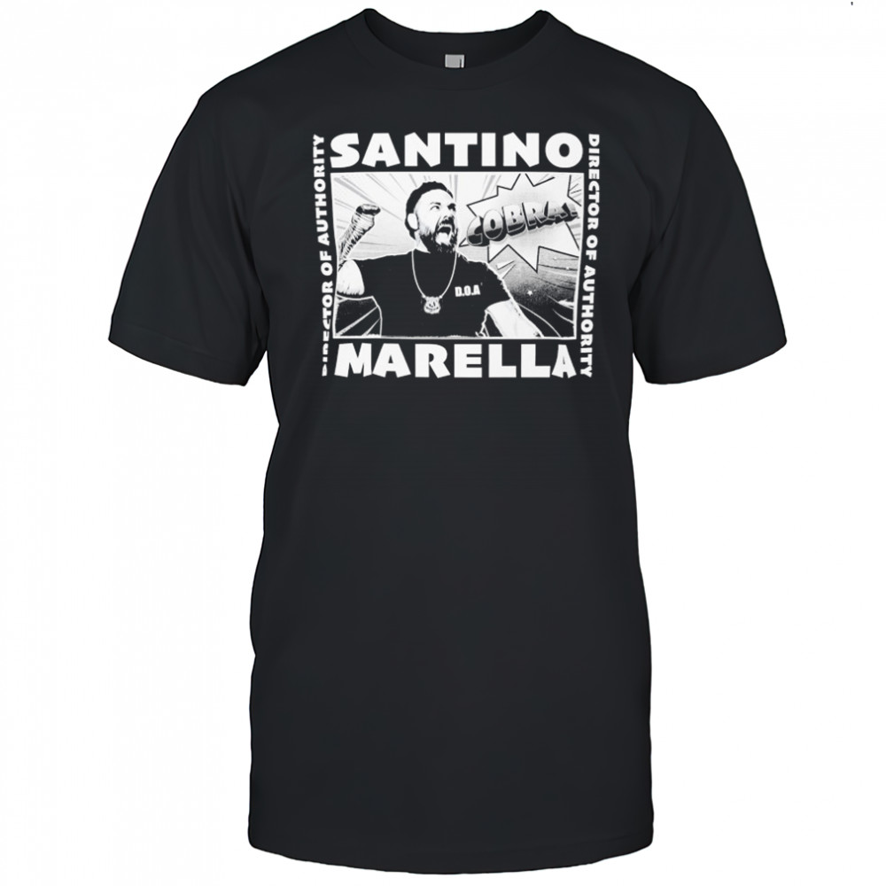 Santino Marella Cobra Comic T-shirt