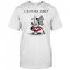 Sarcastic Possum Wine Mushroom I’m at my limit shirt