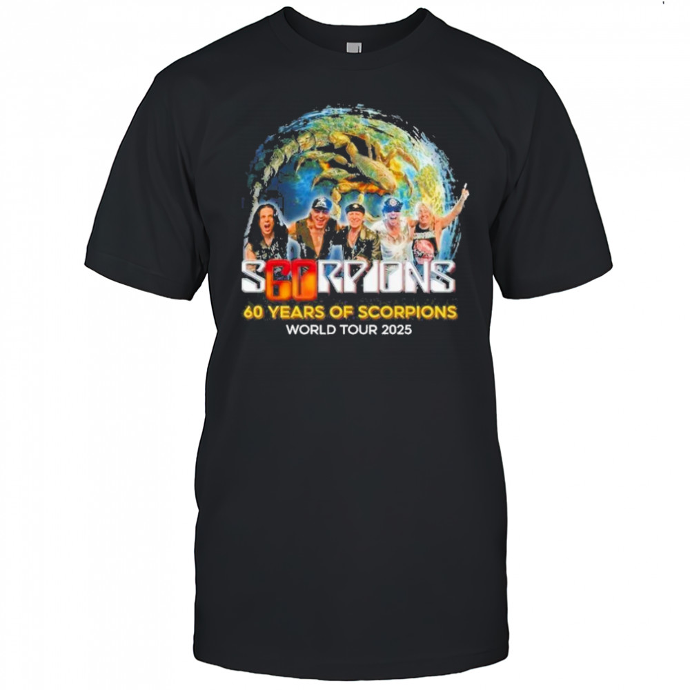 Scorpions 60 Years World Tour 2025 T-Shirt