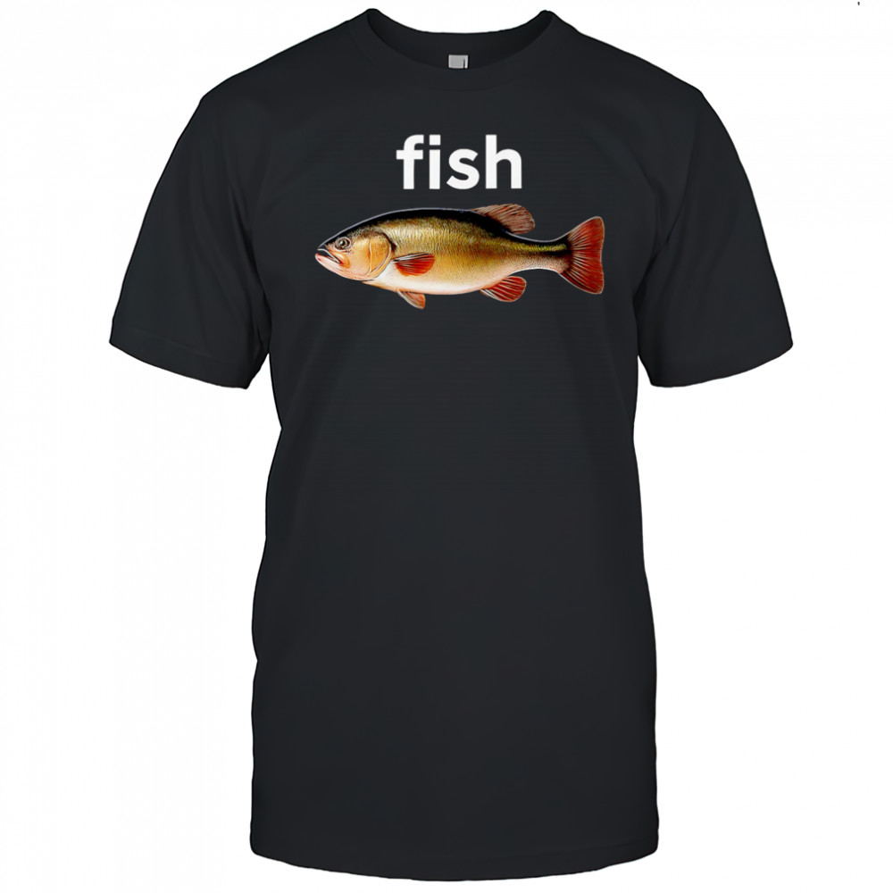 Sea bass fish shirt