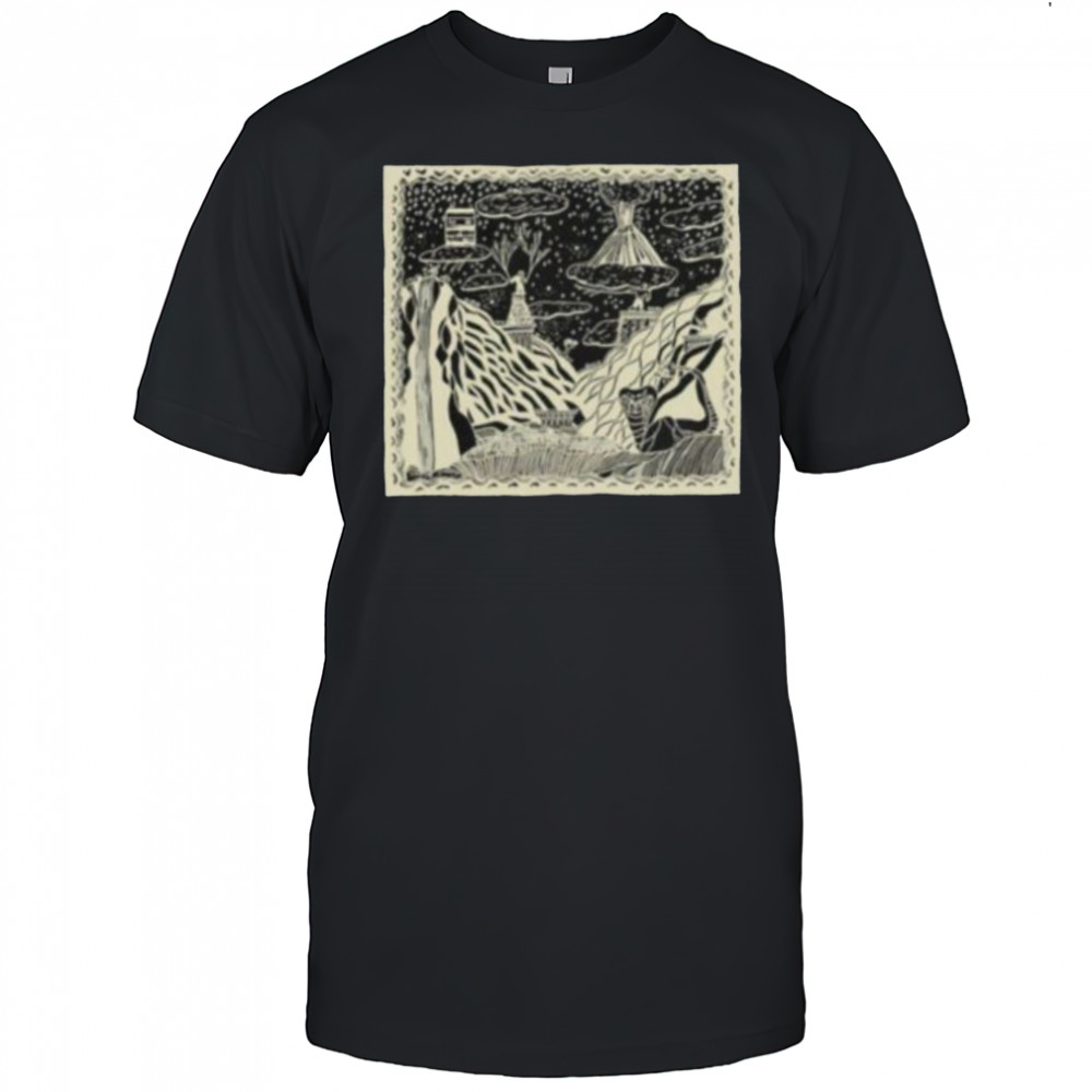 Self titled puff print shirt