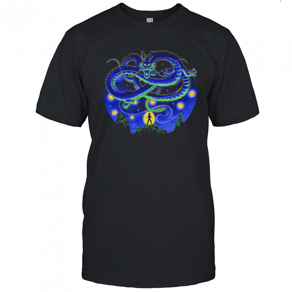 Shenron Starry Night Dragon Ball shirt