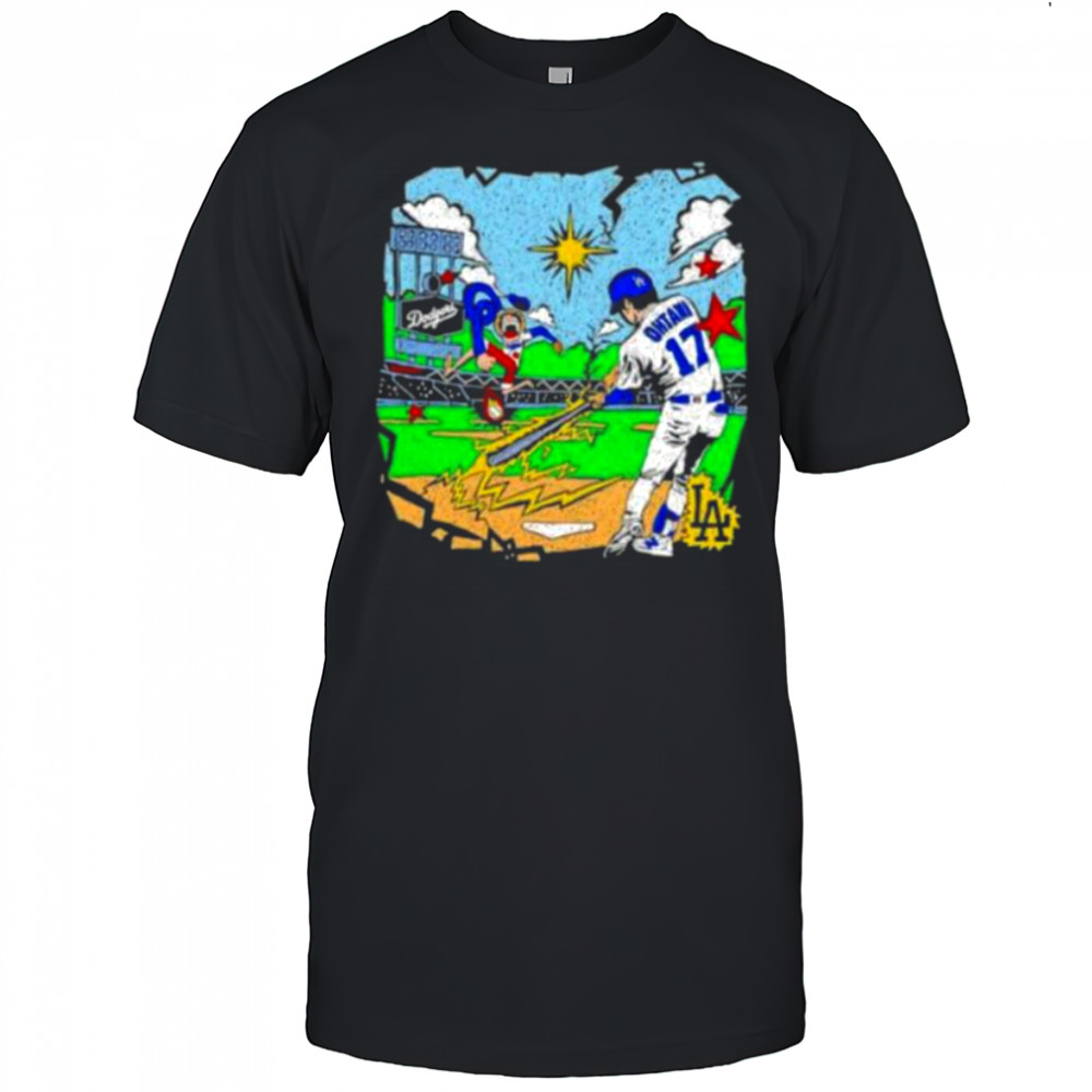 Shohei Ohtani x Monkey D. Luffy One Piece shirt