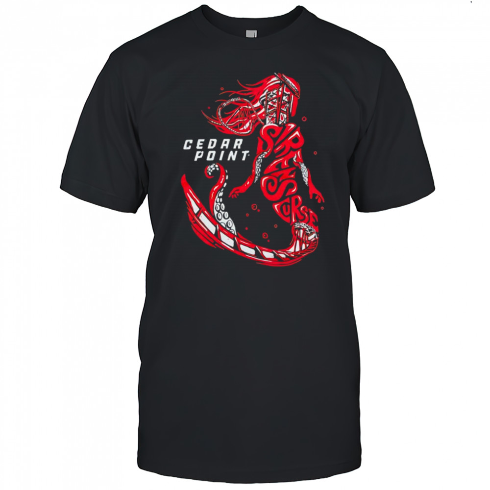 Sirens Curse Wordscape Mermaid shirt